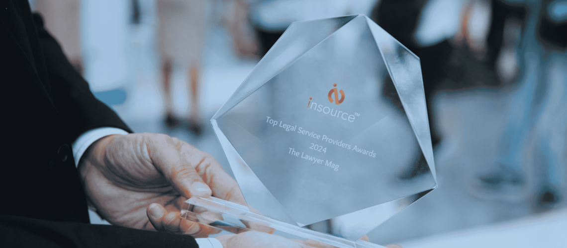 Insource Top Legal Service Providers Awards 2024 - The Lawyer Mag