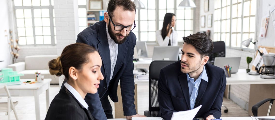 hiring managers and HR at a law firm making some strategic hiring decisions